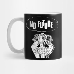 No future t shirt punk crass anarchy hardcore Mug